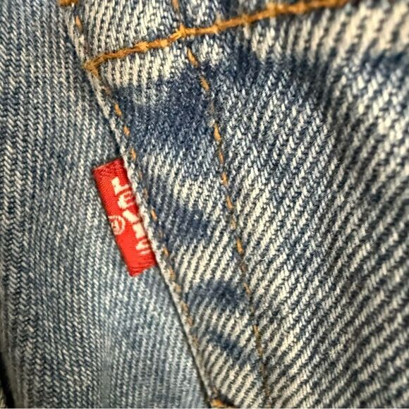 VINTAGE Levi’s 550 Relaxed Fit Tapered Leg Jeans Size 10 Short - Picture 4 of 6